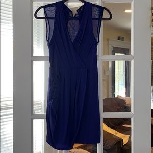 Blue cocktail dress